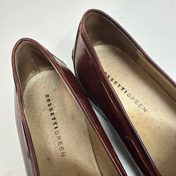 Fratelli Rossetti Tassel Loafer Cognac Brown Calf Venetian Moccasin US 11 /10 UK - Picture 8 of 12